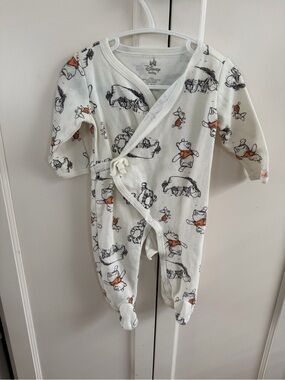 Disney Cream Winnie the Pooh 6-9m One-Piece